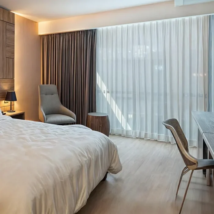 Cortinas hoteleras en Perú